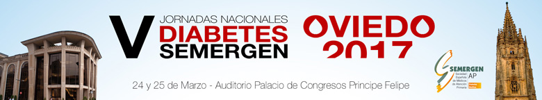 Portada de las V Jornadas Nacionales Diabetes Semergen